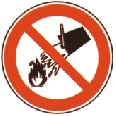 Zákaz hasenia vodou